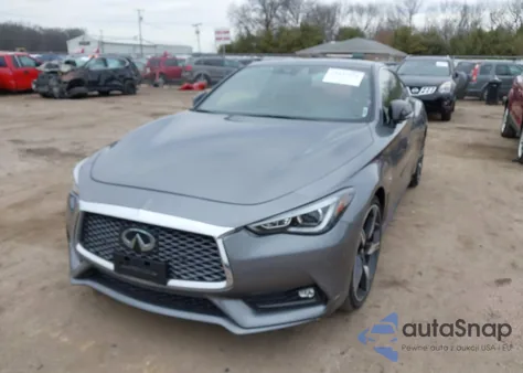 2018 Infiniti Q60 3.0T Red Sport 400 z USA, uszkodzony, nr VIN JN1FV7EL5JM631203